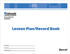 Edmark Reading Program: Level 1 Second Edition Lesson Plan / Record Book | Special Education