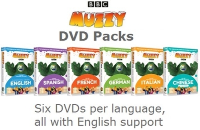 MUZZY Library Edition DVD Packs | ELL