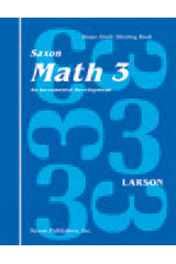 Saxon Math 3 Homeschool Student's Meeting Book 1st Edition | Saxon Math