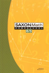 Saxon Math 6/5 Homeschool Student Edition 3rd Edition 2005 | Saxon Math