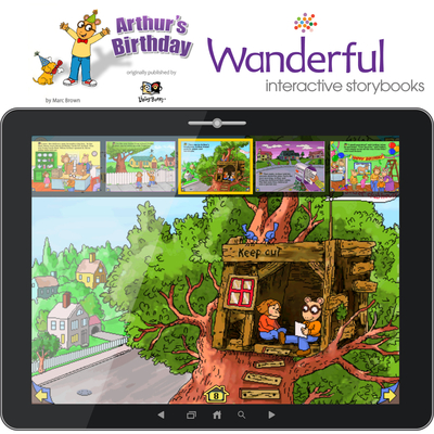 Arthur's Teacher Troubles  Wanderful Interactive Storybooks