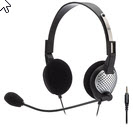 Andrea NC-185M Stereo Computr Headset w-NC Mic, volume & mute controls | Headphones & Listening Centers