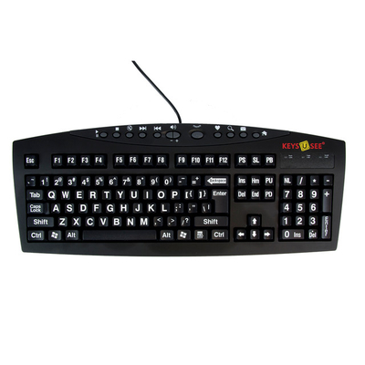 Keys-U-See Keyboard - Black | Keyboards & Mice