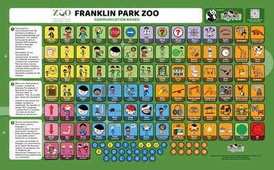 Zoo Playground Communication Board | SmartyEars