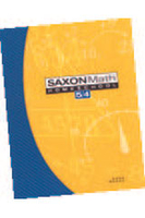 Image Saxon Math 5/4 Homeschool Set/Box