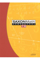 Image Saxon Math 7/6 Homeschool Set/Box