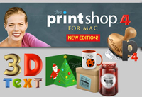 Image The Print Shop 4  for Mac Academic Edition